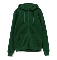 Толстовка на молнии с капюшоном Siverga Heavy 2.0, темно-зеленый Толстовка на молнии с капюшоном Siverga Heavy 2.0, темно-зеленый