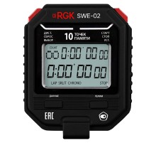 Секундомер электронный RGK SWE-02 с поверкой Секундомер электронный RGK SWE-02 с поверкой