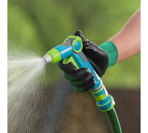 Пистолет-распылитель, регулируемый, металлический, с курком, LUXE Palisad