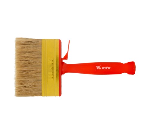 Кисть-ракля, 30 х 100 мм, натуральная щетина, пластмассовый корпус, пластмассовая ручка MTX