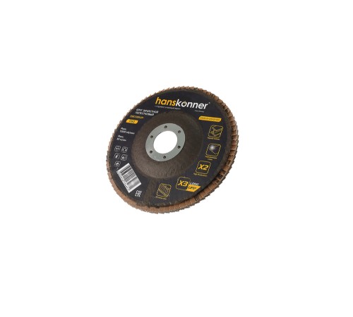 Зачистной круг лепестковый Hanskonner H9010-01-125x22-80Z Зачистной круг лепестковый Hanskonner H9010-01-125x22-80Z