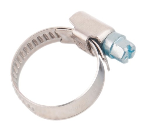 Хомуты металлические, Стандартное болтовое крепление 80-100 мм, 25 штук в упаковке, ширина 9 мм Сибртех