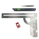 Угольник разметочный с уровнем P.I.T. DRUA HSQR03-0300