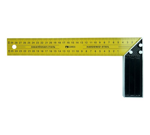 Угольник 300мм, металлический, СОЮЗ