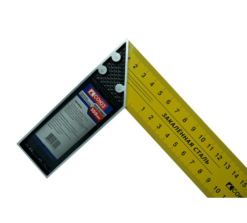 Угольник 300мм, металлический, СОЮЗ