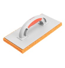 Терка пластмассовая, гидрорезиновое покрытие 18 мм, 270 x 130 мм, двухкомпонентная ручка Matrix