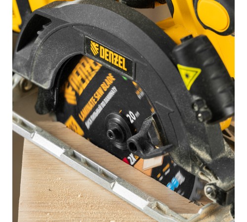 Пильный диск по ламинату ф185 х 20 мм, 48 зубьев Denzel