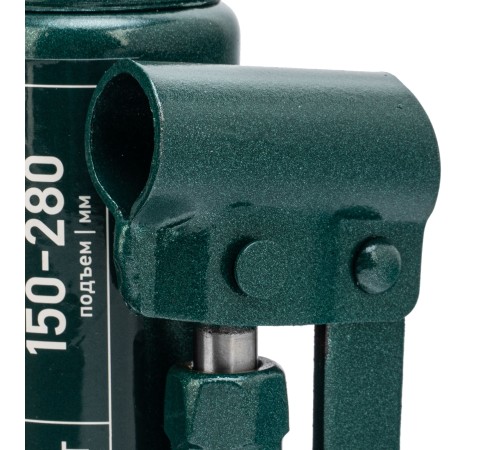 Домкрат гидравлический бутылочный, 2 т, 150-280 мм, в пласт. кейсе Сибртех Домкрат гидравлический бутылочный, 2 т, 150-280 мм, в пласт. кейсе Сибртех