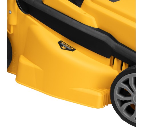 Газонокосилка электрическая GMC-1200, шир.,32см, 1200 Вт, 3 уров., травосб. 30 л Denzel