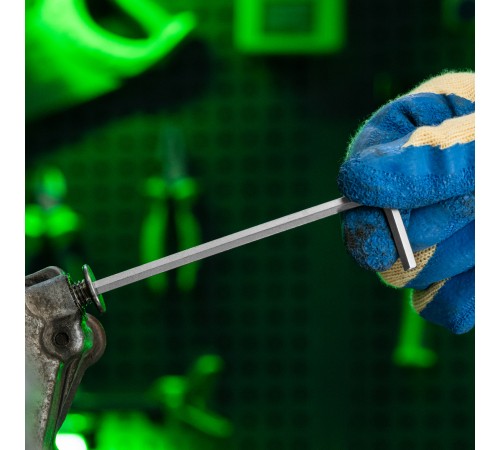 Набор ключей имбусовых, HEX, 1,5-10 мм, CrV, 9 шт., удлиненные Сибртех