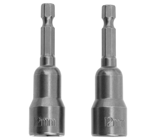 Биты с торцевыми головками 12 мм, 65 мм, 2 шт. Matrix Биты с торцевыми головками 12 мм, 65 мм, 2 шт. Matrix