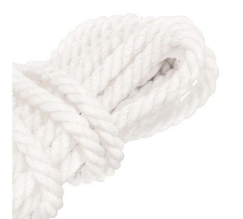 Веревка х/б, D 18 мм, L 11 м, крученая, 567 кгс Сибртех Веревка х/б, D 18 мм, L 11 м, крученая, 567 кгс Сибртех