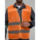 Жилет сигнальный ProfLine Base (тк.Полиэфир,60), оранжевый