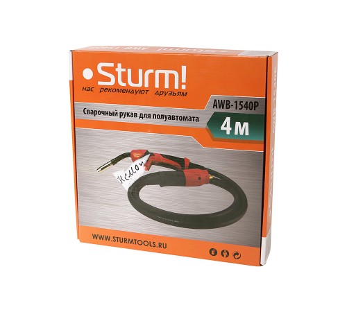 Сварочный рукав (еврорукав) 4м Sturm! AWB-1540P Сварочный рукав (еврорукав) 4м Sturm! AWB-1540P