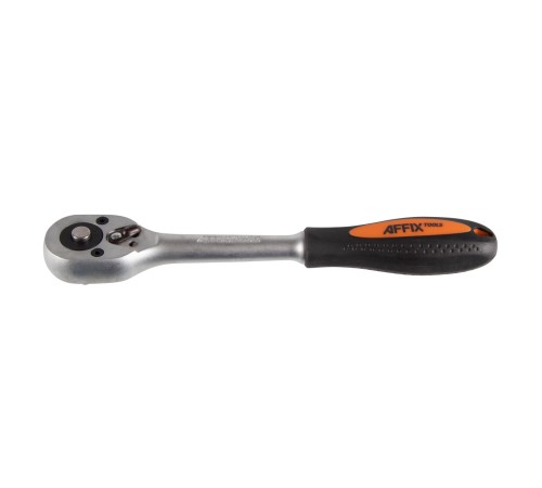Трещотка 3/8", 45 зубцов, флажковая с кнопкой AFFIX AF01031408 Трещотка 3/8", 45 зубцов, флажковая с кнопкой AFFIX AF01031408