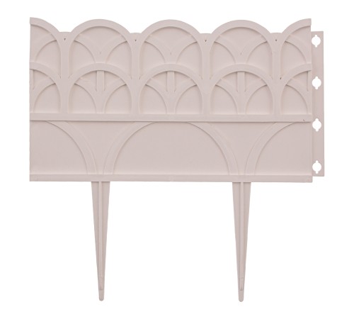 Бордюр "Прованс", 14 х 310 см, белый, Palisad Бордюр "Прованс", 14 х 310 см, белый, Palisad