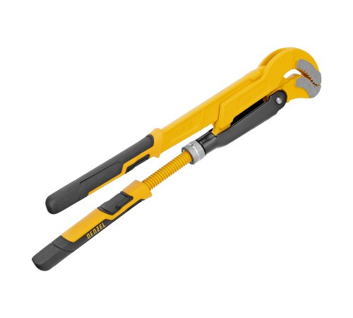 Ключ трубный рычажный №1, 1", цельнокованый, CrV, тип "S" Denzel