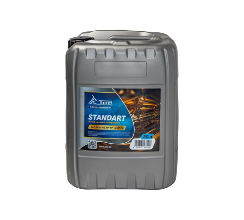 Масло моторное минеральное ТСС Стандарт SAE 15W40 CF-4 канистра 20л/Motor oil 20liter can