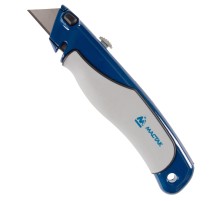 Нож со сменными трапециевидными лезвиями, 19 мм МАСТАК 321-10001