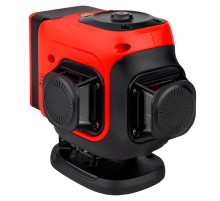 Лазерный уровень RGK ALPHA 3D-D с калибровкой с зелёным лучом