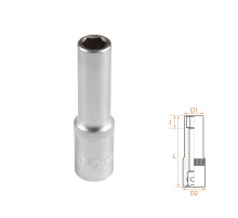 Головка торцевая глубокая шестигранная 3/8", 9 мм AFFIX AF00130009