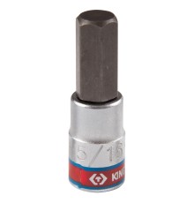 Насадка (бита) торцевая 1/4", Hex, 5/16", L = 37 мм KING TONY 203510S
