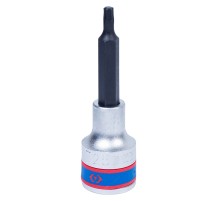 Насадка (бита) торцевая 1/2", Torx, T25, L = 80 мм KING TONY 403325 Насадка (бита) торцевая 1/2", Torx, T25, L = 80 мм KING TONY 403325