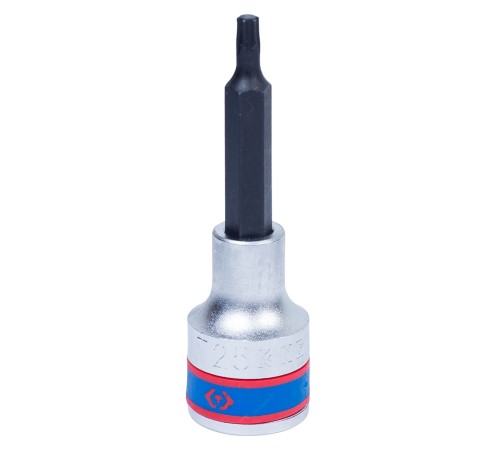 Насадка (бита) торцевая 1/2", Torx, T25, L = 80 мм KING TONY 403325 Насадка (бита) торцевая 1/2", Torx, T25, L = 80 мм KING TONY 403325