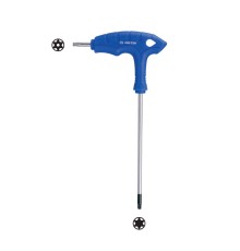 Ключ Г-образный Torx, Т27H, с отверстием KING TONY 116327R