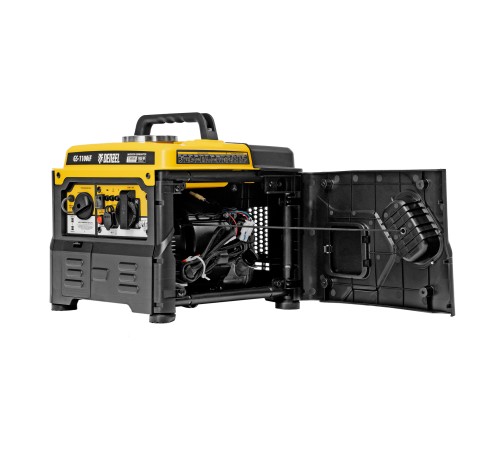 Генератор инверторный GS-1100iF, 1,1 кВт, 230 В, ручной старт DENZEL