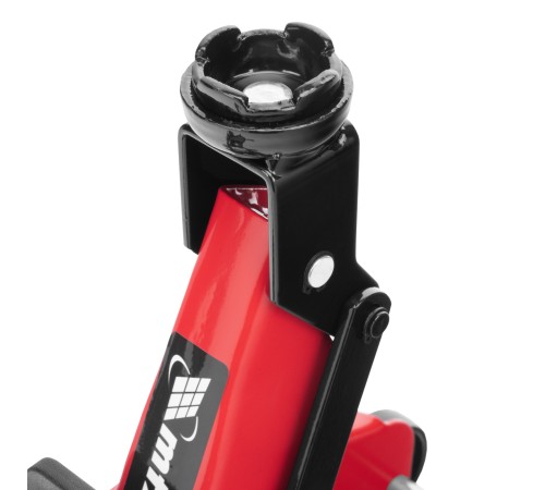 Домкрат гидравлический подкатной, 2 т, 140-340 мм, в пласт. кейсе MTX