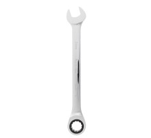 RUNTEC RT-WR24T120 Ключ комбинированный трещоточный RUNTEC CrV, 120 зубцов, 24 мм