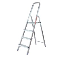 Стремянка усиленная, 4 ступени, алюминиевая, MTX