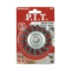 Кордщетка дисковая P.I.T. APLS10-G075