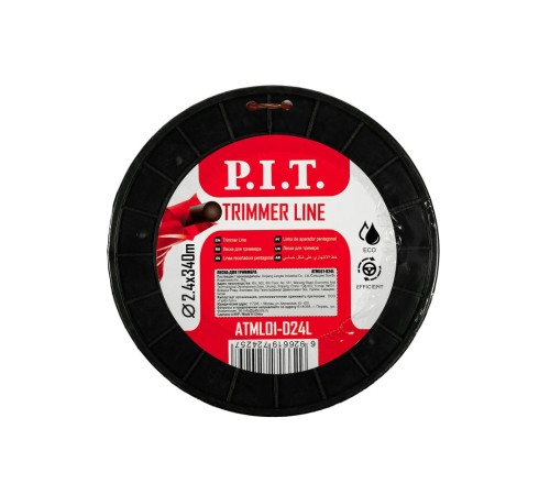 Леска для триммеров двухцветная P.I.T. ATML01-D24L