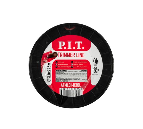 Леска для триммеров двухцветная P.I.T. ATML01-D30L