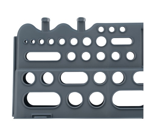 Полка для инструмента 62.5 см, серая Stels Полка для инструмента 62.5 см, серая Stels