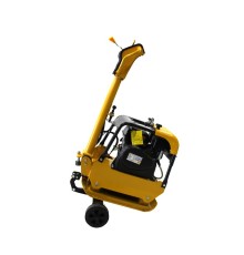 Виброплита реверсивная TOR TK-110 139 кг, 25кН Loncin коврик, колесный комплект