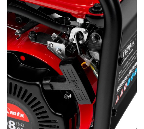 Генератор бензиновый RS-1500, 1,1 кВт, 230В, ручной стартер MTX