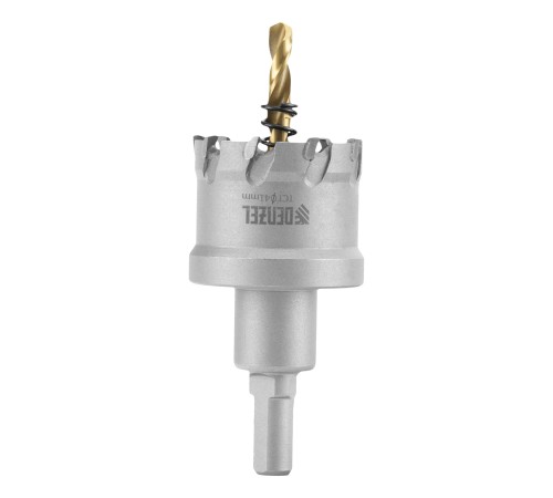 Коронка по металлу твердосплавная, 41 мм Denzel