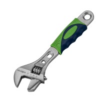 Ключ разводной, 150мм, переставная губка, 2-х комп. рукоятка Сибртех