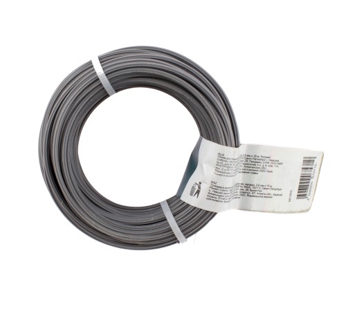 Леска для триммера звезда, армированная алюминием, 2.0 мм х 15 м, Сибртех