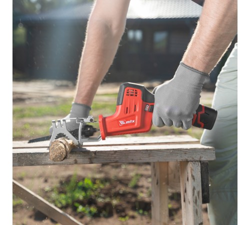 Пила сабельная аккумуляторная RС-65, Li-Ion, 12 В MTX