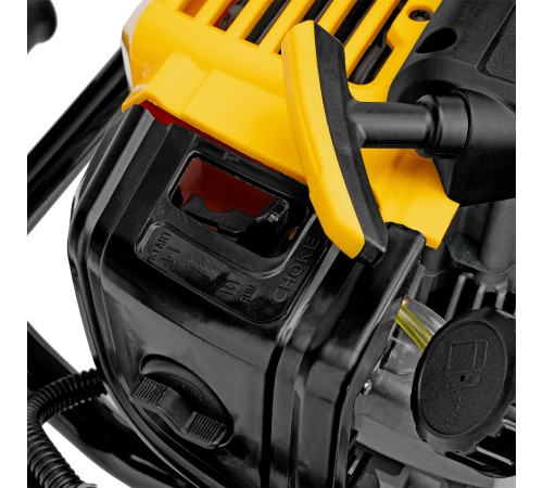 Мотобур DX-52, объём двигателя 52 см3, соединение 20 мм, без шнека Denzel