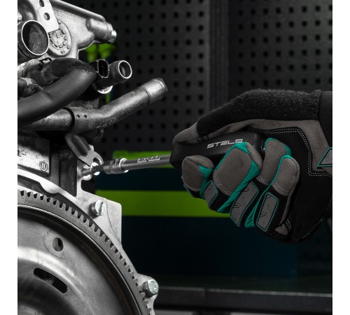 Набор инструмента, 1/4, Cr-V, S2, усиленный кейс, 47 предметов Stels