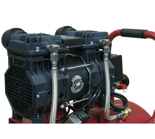 Компрессор безмасляный ВК1-50БМ Энергомаш ГАРАНТ 1,5кВт, 240л/мин, ресивер 50л, бесшумный