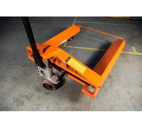 Тележка гидравлическая 2500 кг 1150х1150 мм TOR ZT для рулонов (полиуретановые колеса) Тележка гидравлическая 2500 кг 1150х1150 мм TOR ZT для рулонов (полиуретановые колеса)