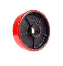 Колесо полиуретановое 180х50 мм без подшипника для тележек гидравлических BF/DF-III/RHP/AC/DF/CW2 Колесо полиуретановое 180х50 мм без подшипника для тележек гидравлических BF/DF-III/RHP/AC/DF/CW2