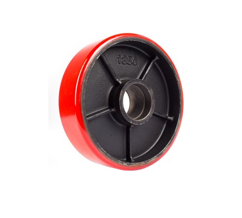 Колесо б/подш полиуретан 180х50мм для тележки гидравлической AC DF/RHP(BF) Колесо б/подш полиуретан 180х50мм для тележки гидравлической AC DF/RHP(BF)