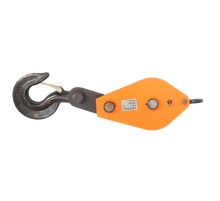 Блок монтажный двухрольный с крюком TOR HQG(L) K2-1,0 т (G)